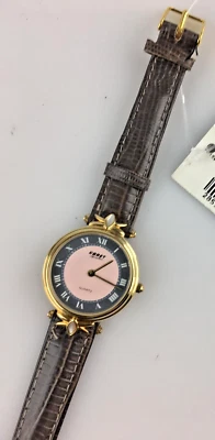 Orologio Cadet Quarzo Solo Tempo Donna Analogico 28 mm Nuovo Cinturino in Pelle Foto 1 de 4