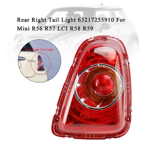 Rear Right Tail Light 63217255910 For Mini R56 R57 LCI R58 R59 A2 - Picture 1 of 15