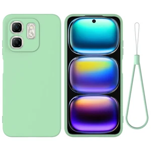Funda Trasera Silicona Líquida Suave Sensación Táctil Piel Lujosa Para Infinix Hot 50i - Imagen 1 de 33