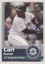 2006 Cloverdale Meats Seattle Mariners Stadium Giveaway Carl Everett #5