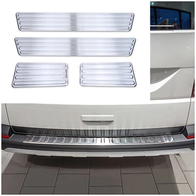 Protección de Bordes Carga Umbrales Apto para VW T6 Multivan 5 Puertas 2015-2024 - Imagen 1 de 4