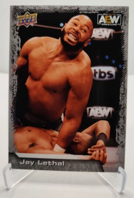 2022 Upper Deck AEW #32 JAY LETHAL Wrestling card - Image 1 of 2
