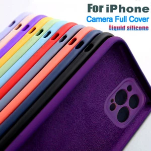 Case For iPhone 15 14 13 11 12 Pro Max XR XS 8 7 Plus Shockproof Silicone Cover - Picture 1 of 25