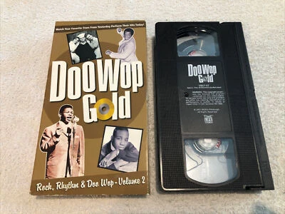 Time Life Video Doo Wop Gold Rock, Rhythm & Doo Wop Volume 2 VHS Tape - Image 1 of 3