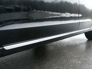 2008-2012 HONDA ACCORD 2 Piece Stainless Steel Rocker Panel Trim, On the rocker - Picture 1 of 1