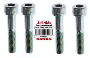 Honda OEM Swingarm Pinch Bolt TRX400EX TRX450R TRX450ER 400EX 450R pack of 4 - Picture 1 of 8