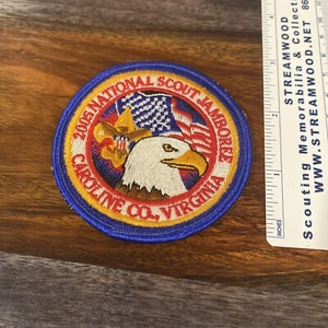 2005 Pfadfinder National Jamboree Taschenaufnäher blauer Rand 3 Zoll rund - Bild 1 von 2