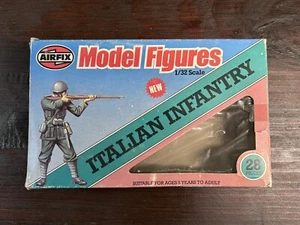 Airfix - Infantería italiana Segunda Guerra Mundial - Solo caja - 1:32/54 mm - Soldados de juguete - Años 70 - Imagen 1 de 4