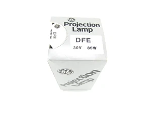 GE General Electric DFE 30V 80W Projection Lamp - Picture 1 of 1