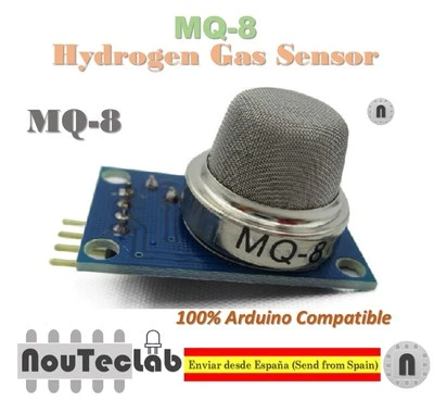 MQ-8 MQ8 Hydrogen Gas Sensor Alarm Gas Sensor Module for Arduino - Imagen 1 de 4