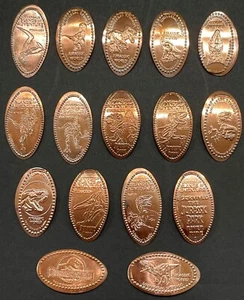 Jurassic Park Jurassic World (16) gepresster Penny Lot Universal Orlando länglich - Bild 1 von 6