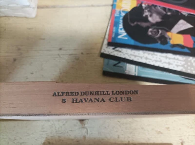 Alte Zigarrenkiste aus Holz - rare vintage cigar box Alfred Dunhill London - Bild 1 von 4