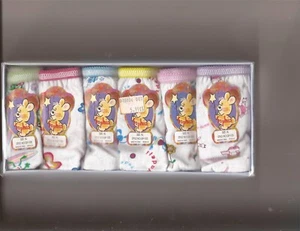 Sofia Girls Panties,6 Pack,White with Color Various Themes,Size XL, New in Box - Picture 1 of 1