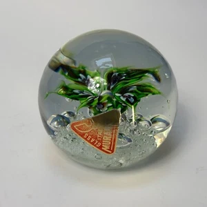 Vintage Murano Glass Italian Art Glass Paperweight with Label - Picture 1 of 9