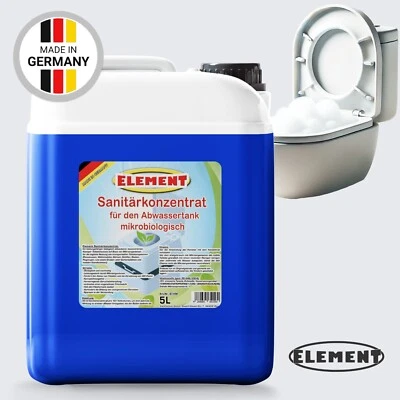 Sanitärflüssigkeit Sanitärkonzentrat Campingtoilette Abwassertank WC 5l - Bild 1 von 4