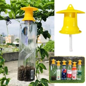 Fruit Fly Trap Killer Plastic Drosophila Trap Fly Catcher pest New Insect N6A1 - Picture 1 of 10