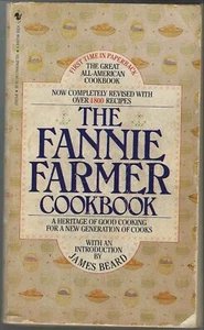 Vintage 1979 The Fannie Farmer Cookbook 12th Edition PB Paperback Bantam Books - Imagen 1 de 2