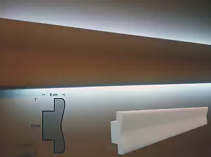 10pcs 150x60x1500mm POLYSTYRENE FRAMES HOME LED FRAME - Picture 1 of 1