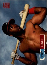 1994 Stadium Club Atlanta Braves Baseball Card #123 Ron Gant
