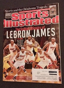 LEBRON JAMES 2013 SPORTS ILLUSTRATED COVER - Picture 1 of 1