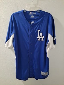 Camiseta deportiva azul grande MLB genuina TX3 genial de los Dodgers de Los Ángeles Clayton Kershaw #22 - Imagen 1 de 10