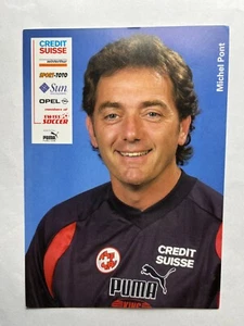 MICHEL PONT-Equipo Nacional SUIZA 2002-SFV-ASF-Etoile Carouge-FC Lugano-AK - Imagen 1 de 2