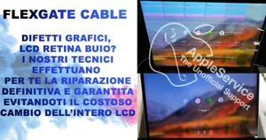 ✅ RIPARAZIONE SCHERMO MACBOOK PRO A1706 FLEXGATE DIFETTI VIDEO BUIO NO LUCE ✅ - Foto 1 di 3