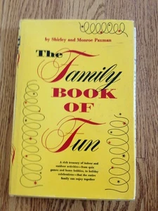 Vtg 1962 Family Book Of Fun Shirley Monroe Paxman HCDJ Games Activities Holidays - Picture 1 of 12