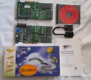 3dfx Voodoo 2 Gainward DRAGON 3000, 12MB SLI,PCI video cards, Grafikkarten - Picture 1 of 13