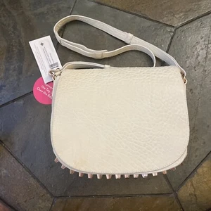 Auténtico bolso ALEXANDER WANG piel de cordero guijarro Lia Sling rosa opalina Por FASHIONPHILE - Imagen 1 de 23