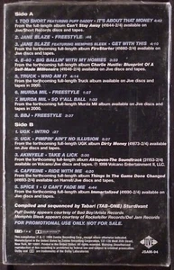Jive Rap Sampler CASSETTE TOO SHORT UGK SPICE 1 E-40 RAP 1997 SEALED OOP - Imagen 1 de 1
