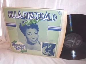 ELLA FITZGERALD-SINGS RODGERS & HART SONGBOOK -VERVE 2683 053 UK VG+/VG+ 2X LP - Picture 1 of 2