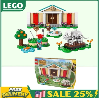 LEGO 77056 Animal Crossing Blathers’ Museum con Blathers & Lily Juego de 543 Piezas Foto 1 de 4