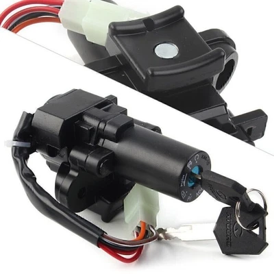 Fit Kawasaki KLX125 KLX250 KLX250S/SF 09-14 Ignition Switch Master Key Lock Set — 第 1/4 张图片