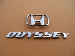 11 12 13 14 15 16 17 HONDA ODYSSEY REAR GATE CHROME EMBLEM LOGO BADGE SIGN 46432 - Picture 1 of 5