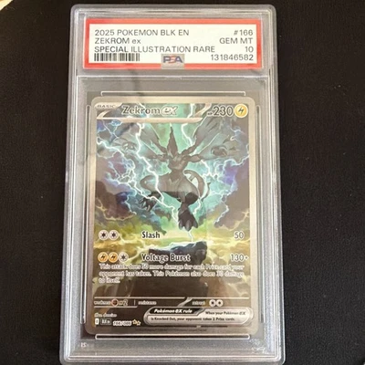 Pokemon Zekrom ex Black Bolt Special Art Rare #166 PSA 10 - Image 1 of 2