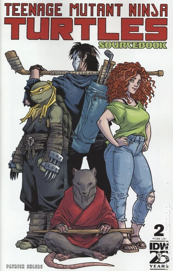 Teenage Mutant Ninja Turtles Sourcebook #2 FN 2024 Stock Image - Image 1 of 1
