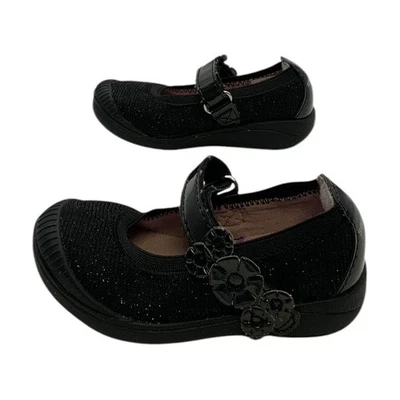 Stride Rite Layla Mary Jane Dress Shoe Black US Toddler Girl's 4.5W - Image 1 of 4