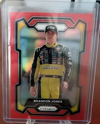 2024 Panini Prizm - Red Prizm #77 Brandon Jones /299 - Image 1 of 3