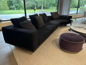 Minotti Dylan Sofa Curved 2 Elemente W396 großes Stück - Bild 1 von 8