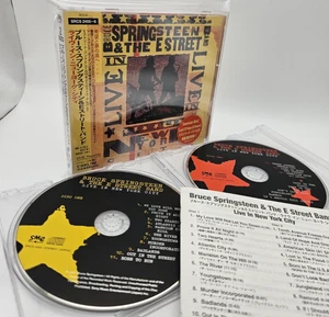 BRUCE SPRINGSTEEN Live In New York City Japan 2CD SRCS 2455~6 w/OBI 2001 - Imagen 1 de 19
