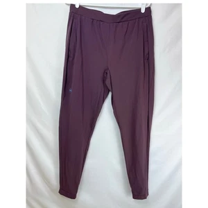 Janji Damen große lila Laufleggings Athleisure Pickleball Golf Wandern - Bild 1 von 11