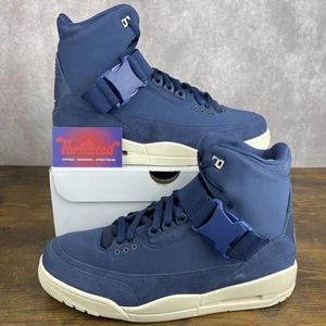 NEW Promo Sample Air Jordan 3 Retro Explorer Navy Cream Size 13.5 W BQ0006-401 - Picture 1 of 10
