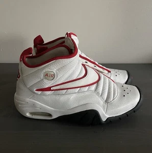 Nike Air Shake N'Destrukt taglia 11 880869-100 White/Red Bulls Rodman retrò 2017 - Foto 1 di 7