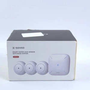 X-Sense WLAN Wasserlecksucher, Smarter Wassersensor, Wassermelder Alarm SWS54 - Bild 1 von 4