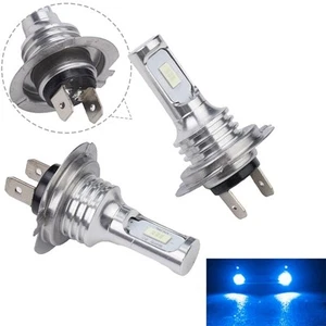 LED Lights 3570 LED 80W 8000LM Headlight Bulbs Kit High Low Beam Ice Blue - Picture 1 of 12