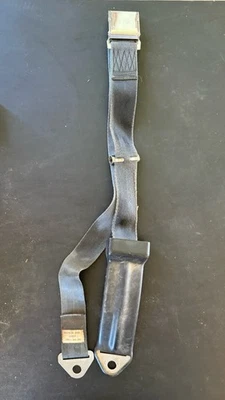 1964 1965 Dodge Plymouth SEAT BELT BLACK Coronet Charger Belvedere Chrysler Dart - Image 1 of 4