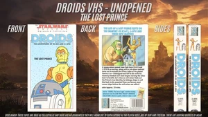 Droids Animated - The Lost Prince VHS - Unopened - Foto 1 di 5