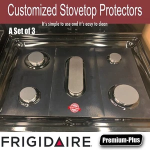 Frigidaire Gas Stove Protectors, Custom cut to fit your Stove, Lifetime Warranty - Picture 1 of 9