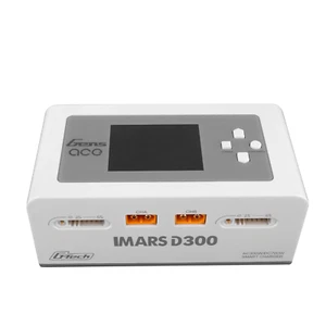 Gens Ace IMARS D300 G-Tech Dual Channel AC/DC 300W/700W RC Akku Ladegerät - Weiß - Bild 1 von 3